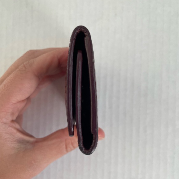 LOUIS VUITTON burgundy Vernis key holder - Picture 9 of 10